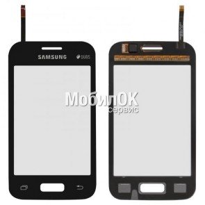 Сенсорный экран для Samsung G130E Galaxy Star 2 Duos черный