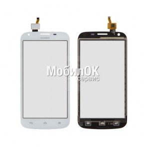 Сенсорный экран для Huawei Ascend Y600-U20 Dual Sim белый