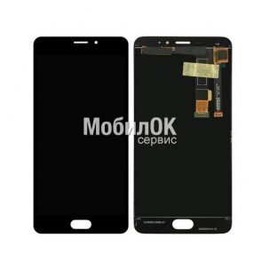 Дисплей для Meizu M3E черный (A680H), с тачскрином