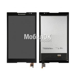 Дисплей для Lenovo S8-50F черный, с тачскрином