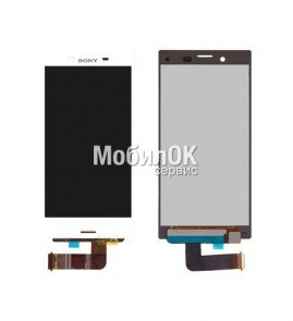 Дисплей для Sony F5321 Xperia X Compact белый, с тачскрином