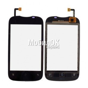 Сенсорный экран для Huawei U8666 Ascend Y201 черный