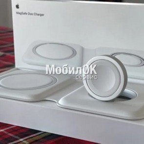 С.з.у. для Apple iPhone/AirPods/Watch беспроводное MagSafe Duo Charger USB Type-C (A2458)