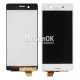 Дисплей для Sony F5121/F5122/F8131/F8132 Xperia X белый, с тачскрином