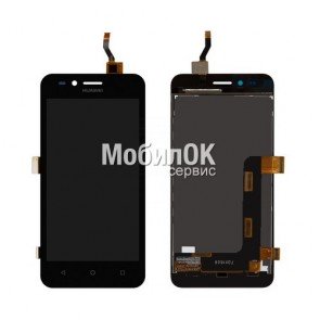 Дисплей для Huawei Y3 II черный, с тачскрином (версия 3G) - LUA-U03/U23/L03/L13/L23