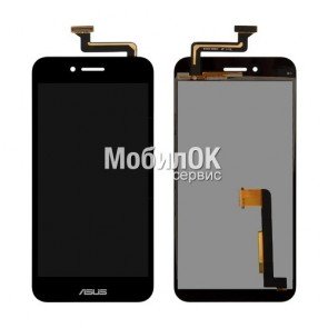 Дисплей для Asus PadFone S PF500KL черный, с тачскрином