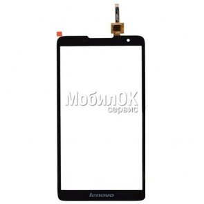 Сенсорный экран для Lenovo A889 черный