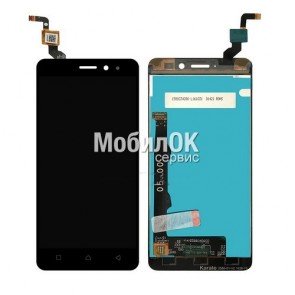 Дисплей для Lenovo K6 (K33a48)/K6 Power (K33a42) черный, с тачскрином