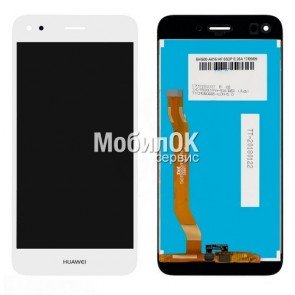 Дисплей для Huawei Nova Lite (2017)/P9 Lite mini/Y6 Pro (2017) белый (SLA-L02, SLA-L22, SLA-L03)
