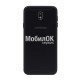 Задняя крышка для Samsung J730 Galaxy J7 (2017) черная, со стеклом камеры