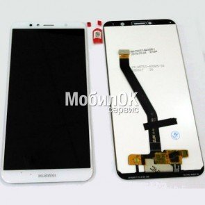Дисплей для Huawei Y6 (2018)/Y6 Prime (2018)/Honor 7A Pro/Honor 7C белый, с тачскрином