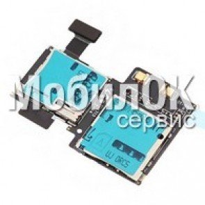 SIM коннектор для Samsung I9500/I9505 Glalxy S4 и коннектор карты памяти, со шлейфом