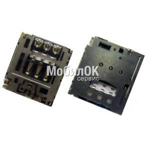 Коннектор SIM-карты для Sony D2302 Xperia M2 Dual/ D2303/ D5102
