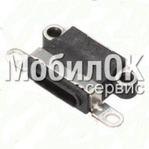 Коннектор зарядки для Apple iPhone 5/5S/5C черный