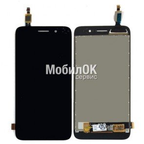 Дисплей для Huawei Y3 (2017)/Y5 Lite (2017) черный (CRO-U00/CRO-L02), с тачскрином