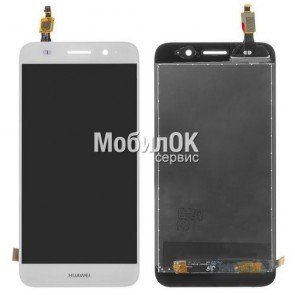 Дисплей для Huawei Y3 (2017)/Y5 Lite (2017) белый (CRO-U00/CRO-L02/CRO-L22), с тачскрином