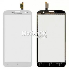 Сенсорный экран для Lenovo A850 белый