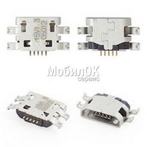Коннектор зарядки для Microsoft (Nokia) 425/435/532/535 Lumia