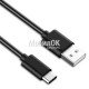 USB кабель для Samsung G950F Galaxy S8/S9/S10/S20 (Type-C) черный