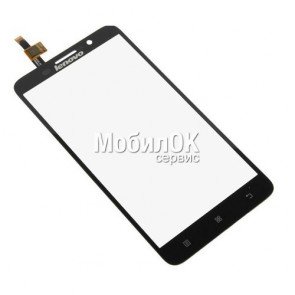 Сенсорный экран для Lenovo A850+ чёрный