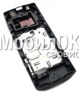 Средняя часть корпуса для Nokia X2-05 черная, оригинал (0258959)