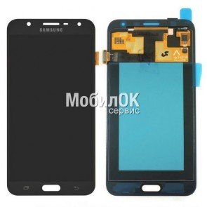 Дисплей для Samsung J701F Galaxy J7 Neo черный, с тачскрином (In-Cell)