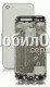 Корпус для Apple iPhone 5 белый (серебро), с боковыми кнопками и сим-держателем