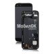 Корпус для Apple iPhone 5 черный, с кнопками и элементами (A1429)
