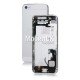 Корпус для Apple iPhone 5 серебро, с кнопками и элементами (A1429)