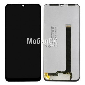Дисплей для ZTE Blade V10 черный, с тачскрином