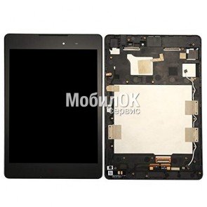 Дисплей для Asus ZenPad 3 8.0 (Z581KL) черный, с тачскрином и рамкой