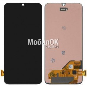 Дисплей для Samsung A405F Galaxy A40 черный, с тачскрином China Original (oled)