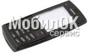 Корпус для Nokia X2-02 черный  ААА