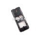 Средняя часть корпуса для Nokia 220 Dual Sim черная, оригинал (02505W7)