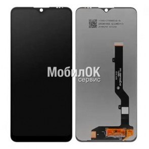 Дисплей для ZTE Blade A7S (2020) черный, с тачскрином (SKI649-B08 V0.1)