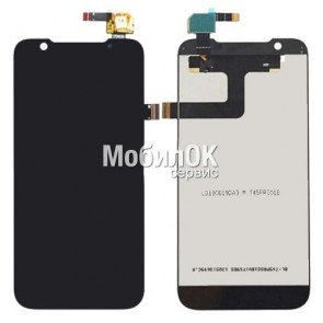 Дисплей для ZTE V985 Grand Era/Grand X Pro черный, с тачскрином