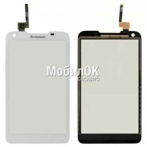 Сенсорный экран для Lenovo S880i белый