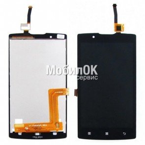 Дисплей для Lenovo A2010 черный, с тачскрином