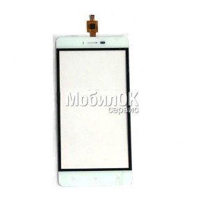 Сенсорный экран для Gionee F103 белый
