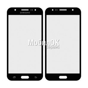 Стекло корпуса для Samsung J500H/DS Galaxy J5 черное