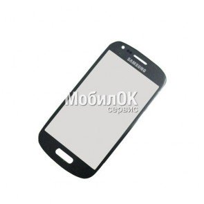 Стекло корпуса для Samsung I8190 черное