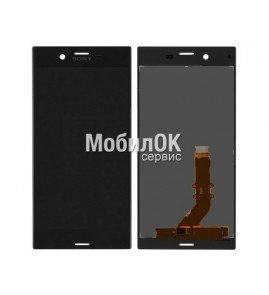 Дисплей для Sony F8331/F8332 Xperia XZ черный, с тачскрином