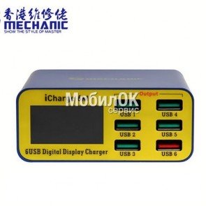 Зарядное устройство Mechanic iCharge 6M (3.5A/5xUSB/1xUSB QC3/40W)
