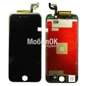 Дисплей для Apple iPhone 6S черный Change glass