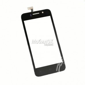 Сенсорный экран для Fly IQ446 Magic черный