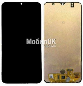 Дисплей для Samsung A307F Galaxy A30s черный, с тачскрином (In-Cell)