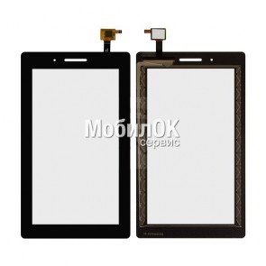 Сенсорный экран для Lenovo Tab 3-710 Essential черный