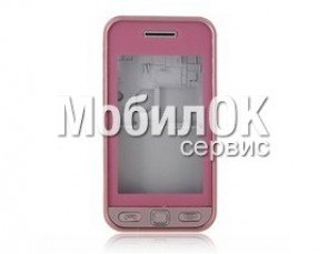 Корпус для Samsung S5230 AAA розовый