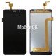 Дисплей для Leagoo M5/Bravis A504/Bravis X500/Assistant AS-5433 Secret черный, с тачскрином
