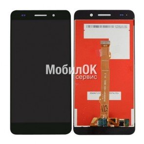 Дисплей для Huawei Y6 II/Honor 5A (CAM-AL00) черный, с тачскрином
